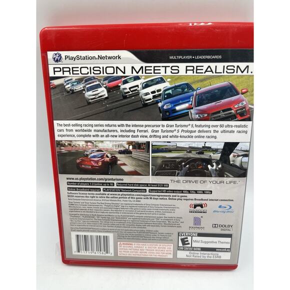 Gran Turismo 5: Prologue PS3- Sony PlayStation 3 Complete With Manual - Picture 2 of 8